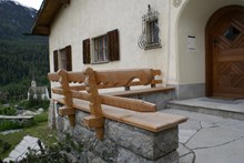 banc in larsch / Lärchenbank